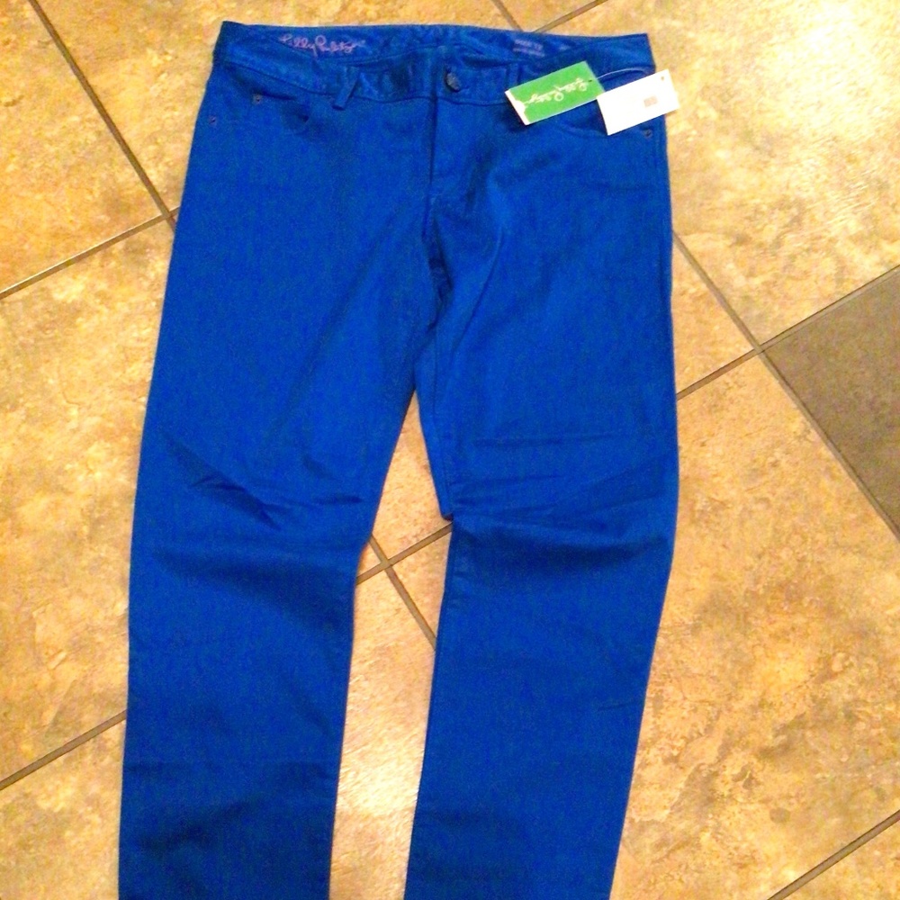 Women Lilly Pulitzer Worth Skinny Pants NWT (12)